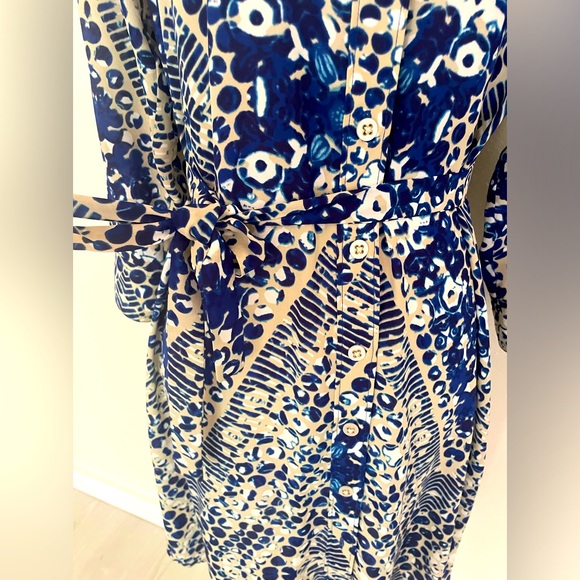 💎 CAbi button up long sleeve dress size small EUC ❤️ - Picture 3 of 10